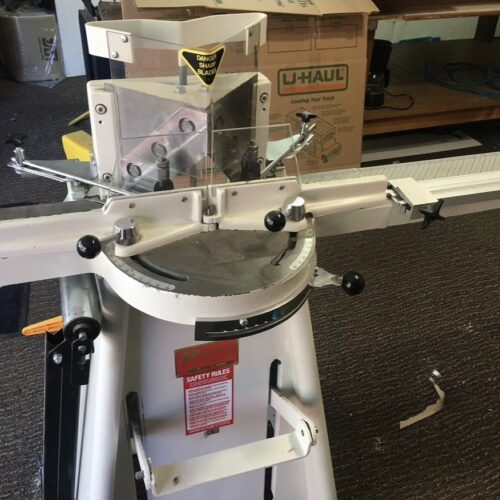 Equipment Lot: Morso / Pistorius F Chopper, Seal Commercial 210M Mechanical Heat Press, & Framing Vises (Set of 4) (Used) Item # UE-021324B