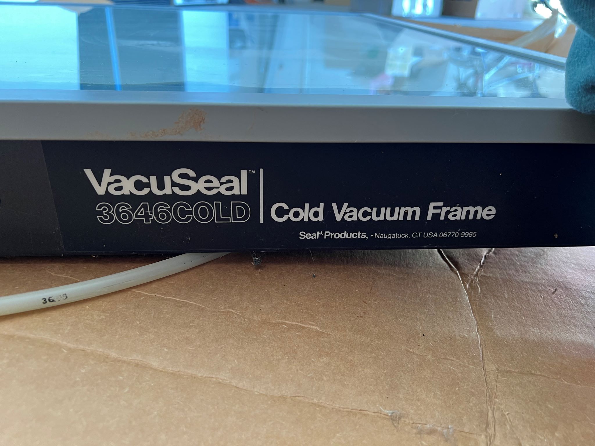 VacuSeal 3646 Cold Vacuum Press (Used) Item # UE-021324D