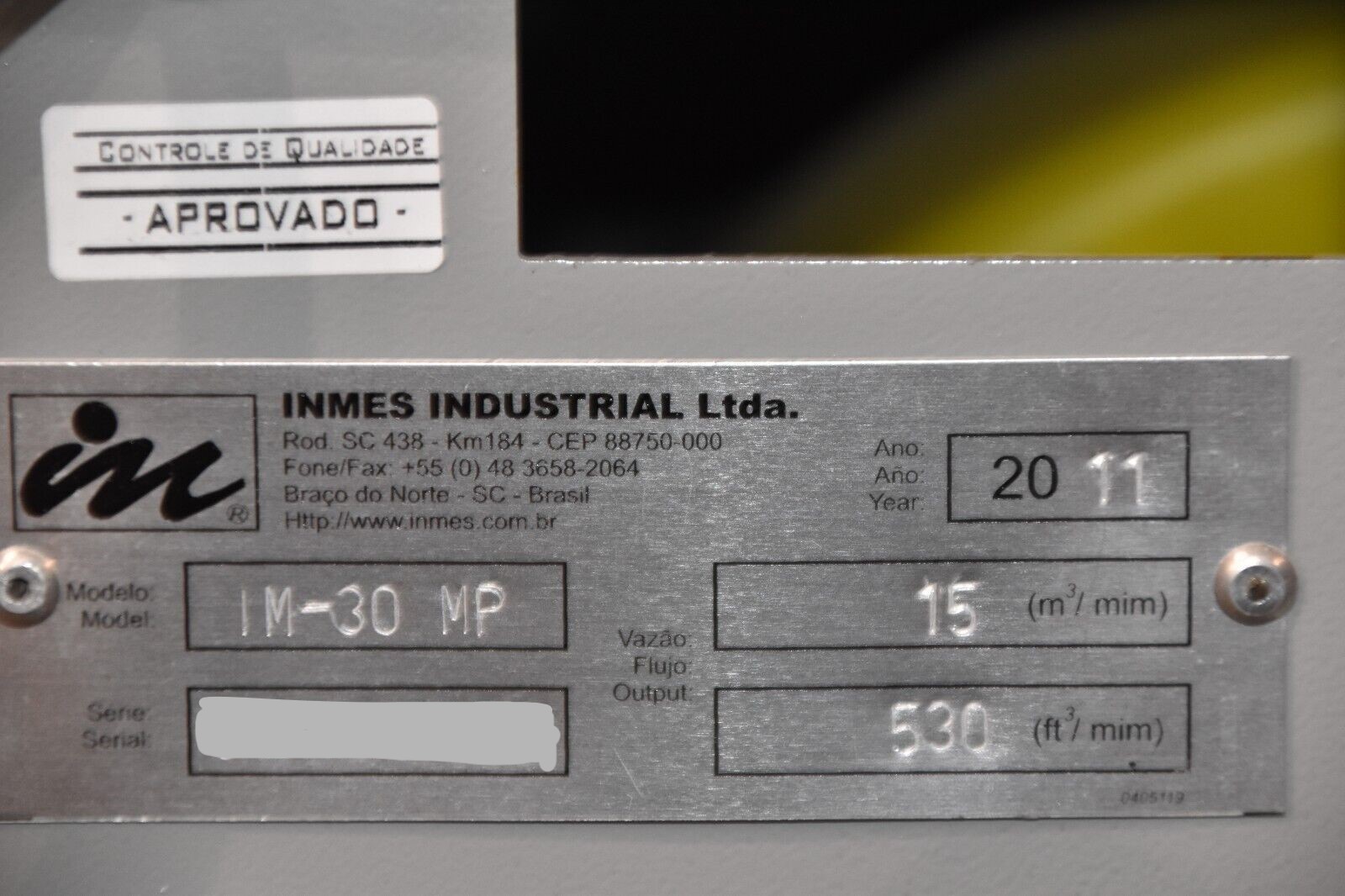 Equipment Lot: INMES IM-30 MP Single Miter Saw & INMES IM-5P Pneumatic Frame Joiner (Used) Item # UE-022124C