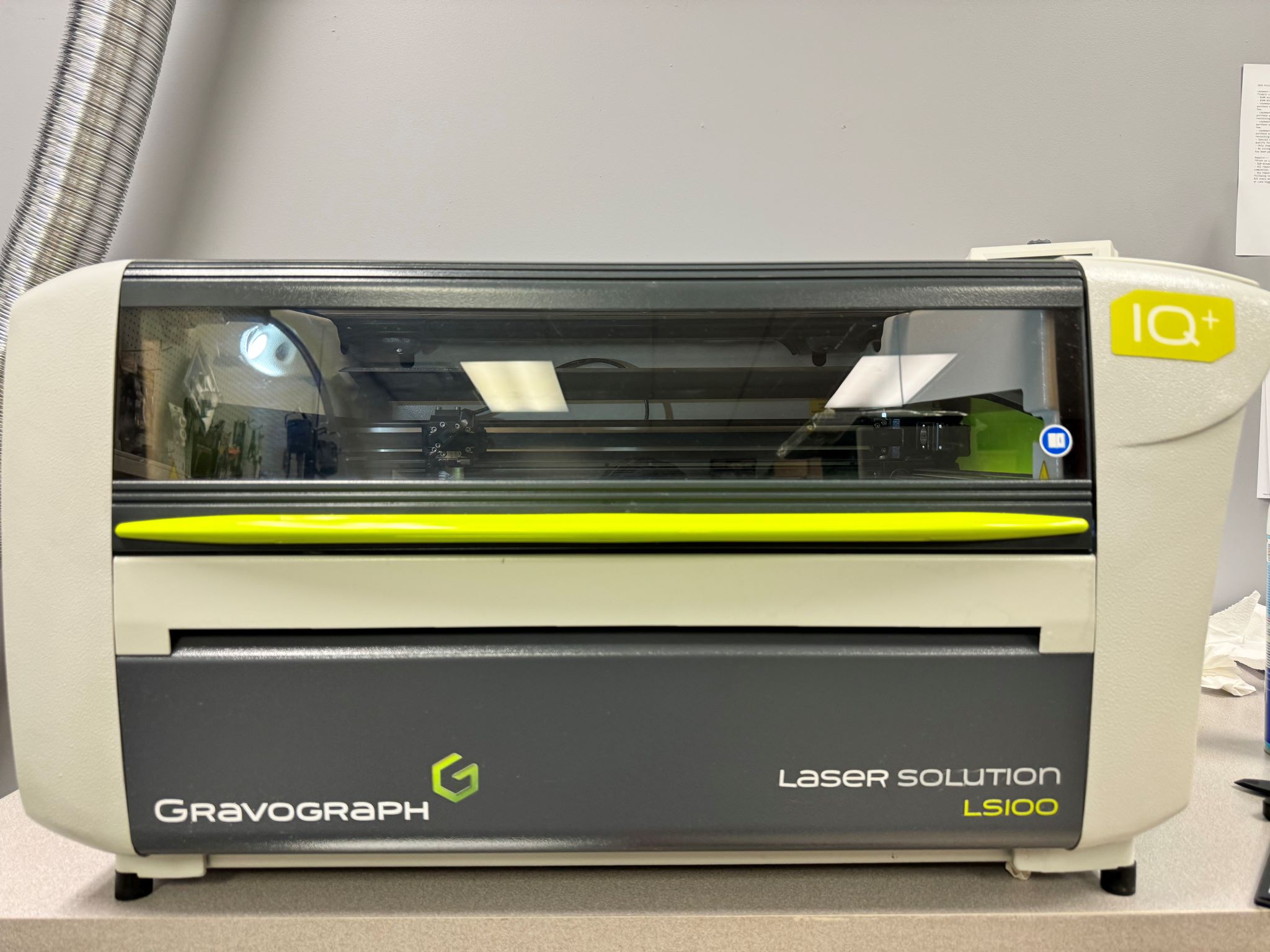 Gravotech / Gravograph LS100 35 Watt Laser Engraver (Used) Item # UE-031124A