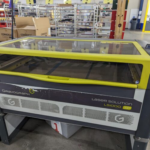 Gravotech / Gravograph LS1000XP 100 Watt Laser Engraver (Used) Item # UE-031424A