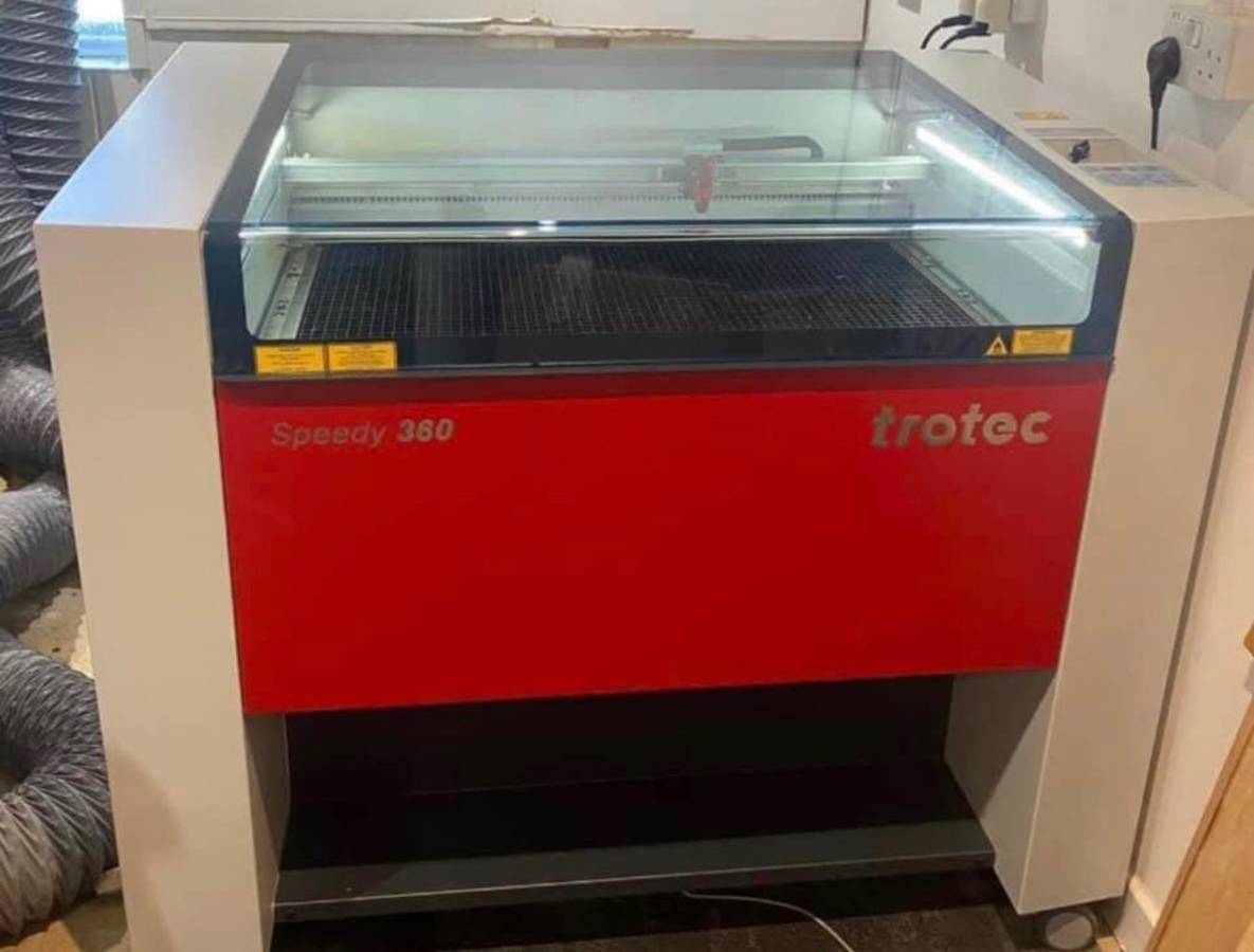 Trotec Speedy 360 80W Laser Engraver (Used) Item # UE-032524A