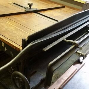 Used Board Shear 50" T.W. & C.B. Sheridan