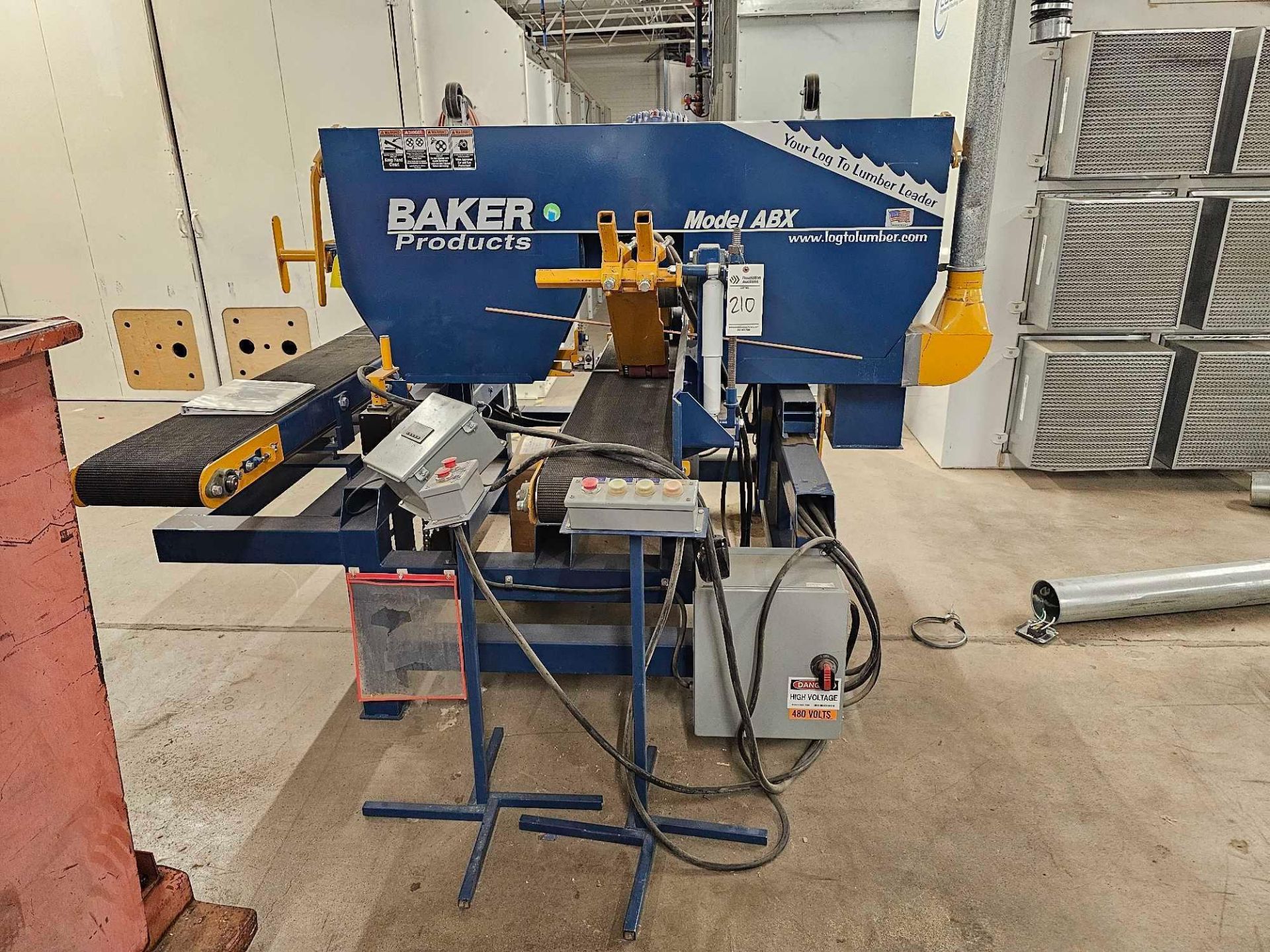 Baker Model BBR-0 ABX Single Head Resaw (Used) Item # UE-062624B