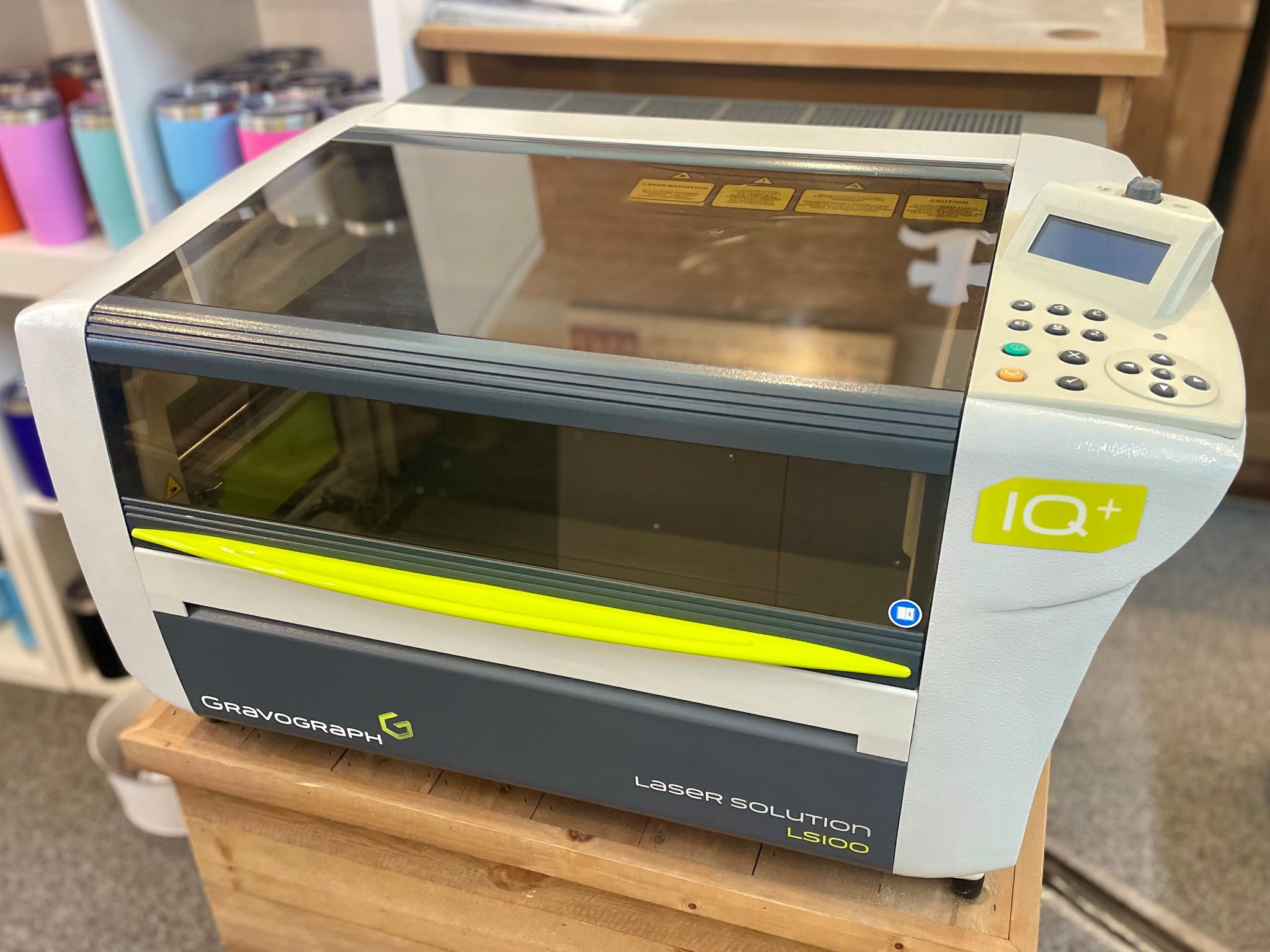 Gravograph / Gravotech LS100 35W Laser Engraver (Used) Item # UE-070324A