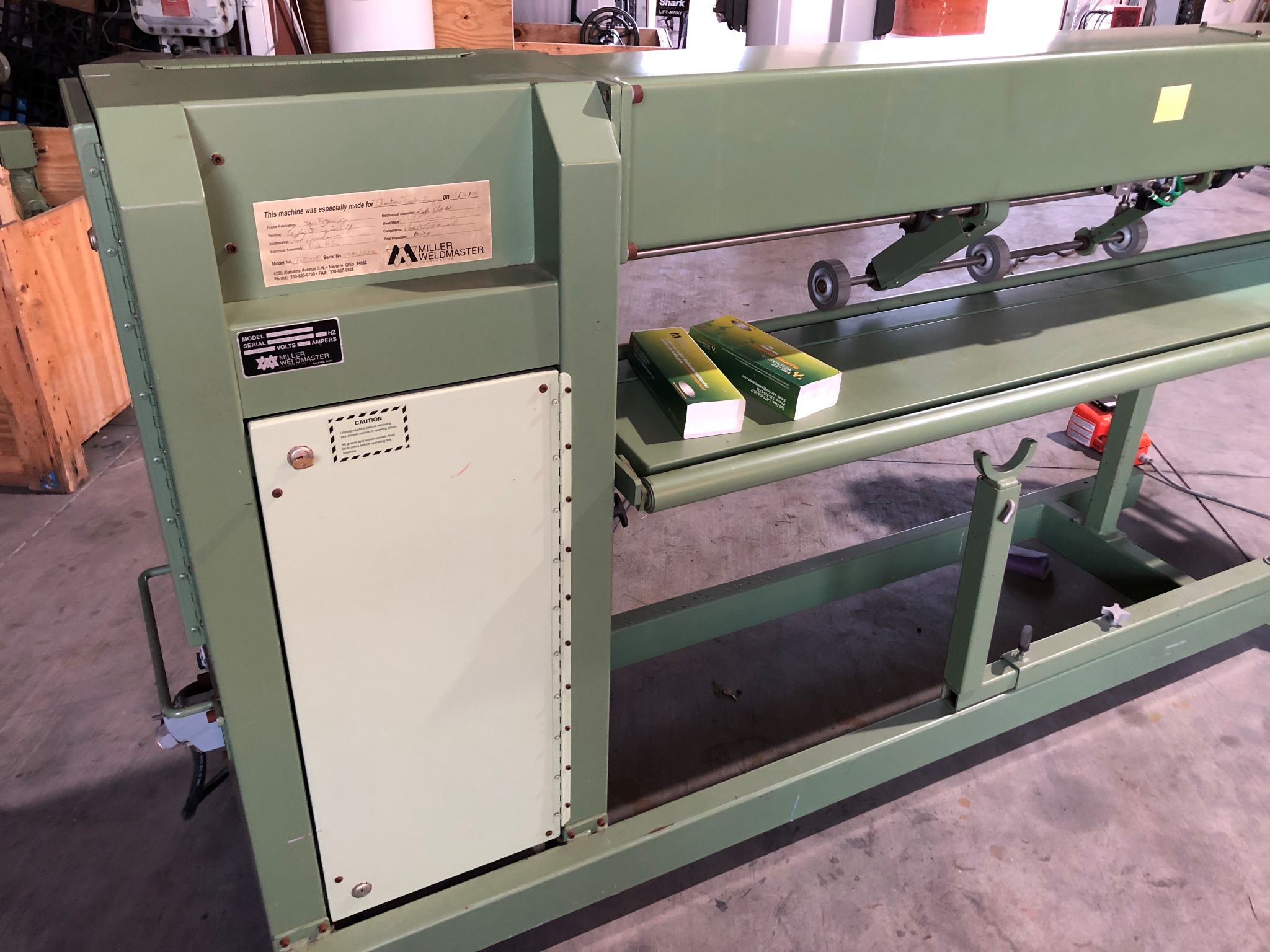 Miller Weldmaster T-500 / T500 Fabric Welding Machine (Used) Item # UE-070824B