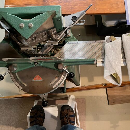 Morso F Deluxe Chopper w/ Measuring Table (Used) Item # UE-081524B