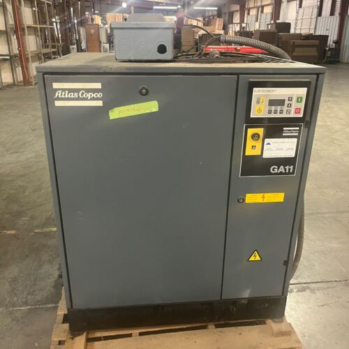 Atlas Copco GA11 15 HP Rotary Screw Air Compressor (Used) Item # UE-091124G