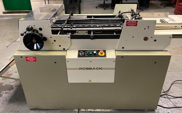 Rosback 223SR High Speed Perforating, Scoring, and Slitting Machine (Used) Item # UE-100324A