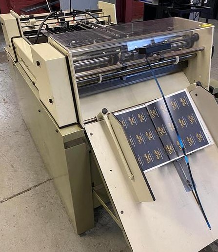 Rosback 223SR High Speed Perforating, Scoring, and Slitting Machine (Used) Item # UE-100324A