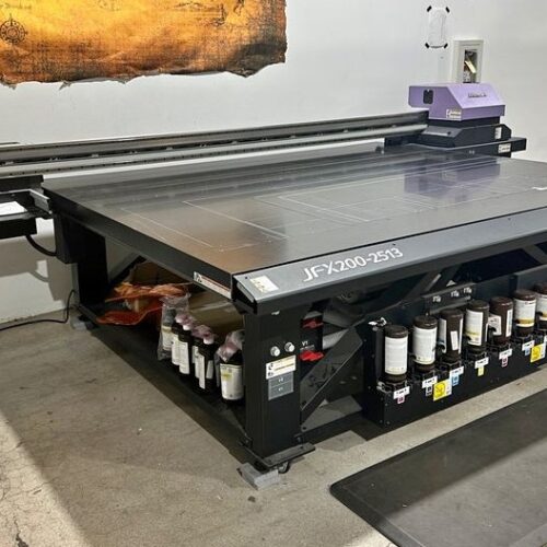 Mimaki JFX200 Series JFX200-2513 Flatbed Printer (Used) Item # UE-100724F