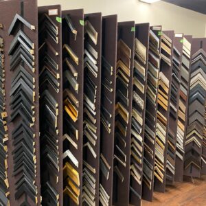 Frame Moulding Corner Sample Display Panel System