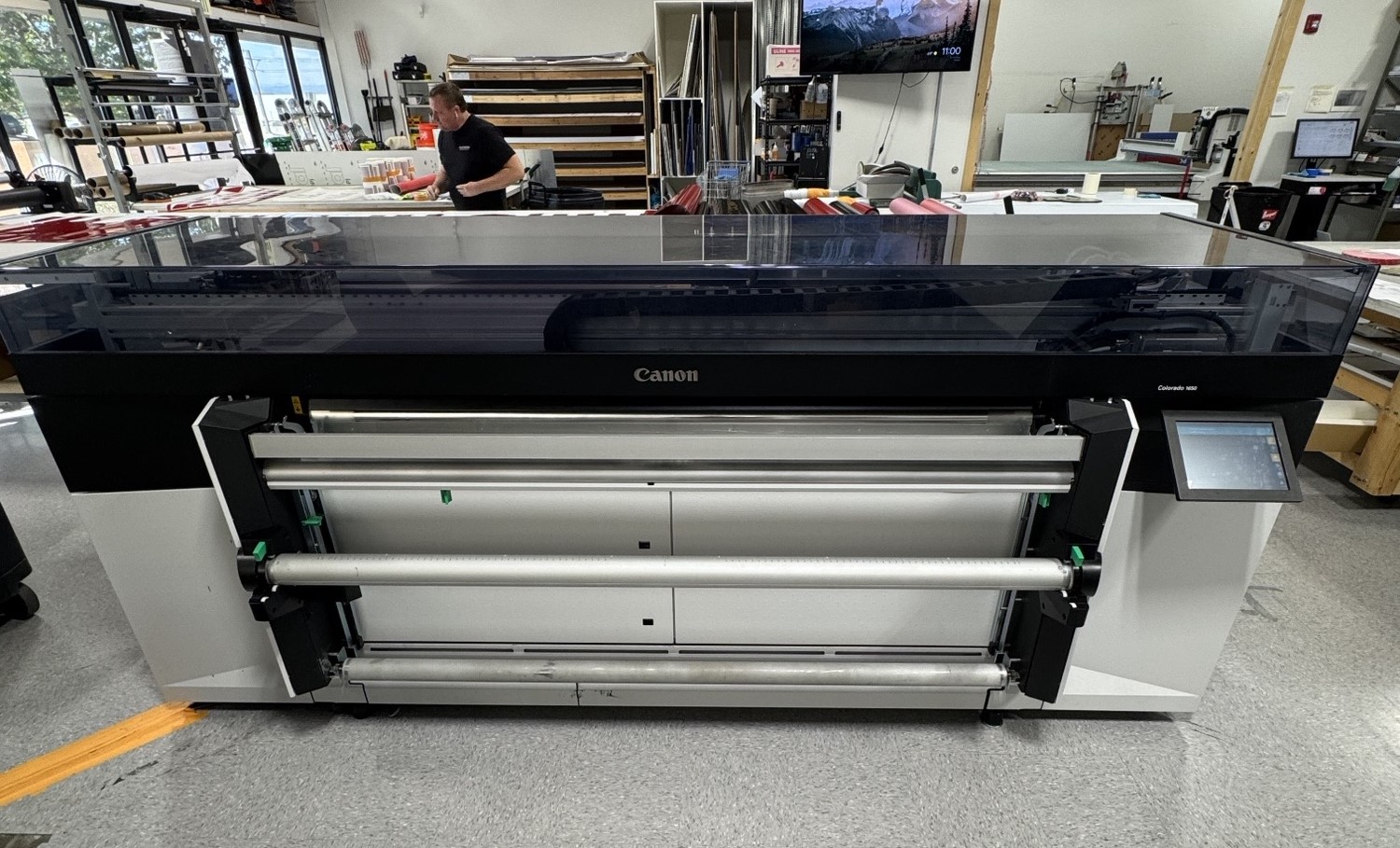 Canon Oce Colorado UV 1650 64" Roll to Roll Printer