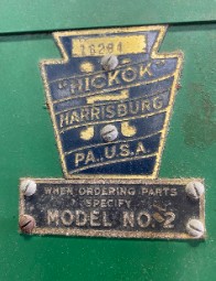 Hickock Model # 2 Double Corner Rounder (Used) # UE-101824B