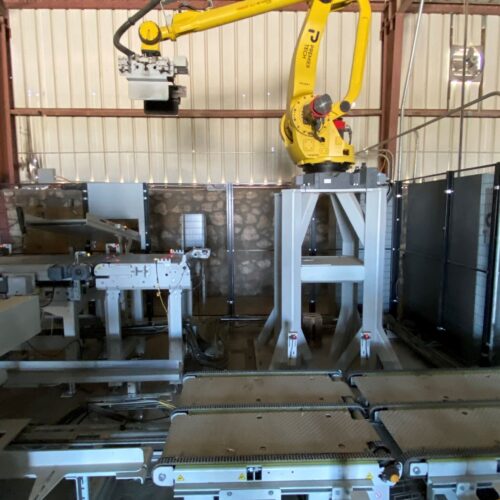 Premier Tech Palletizing Cell with Fonic Robot (Used) Item # UE-110624F