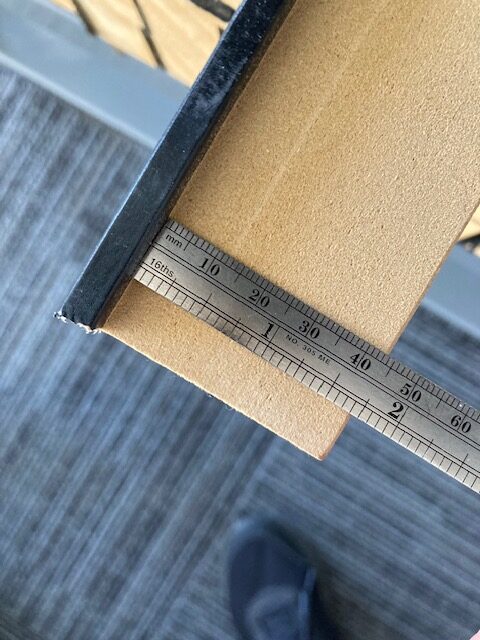 Nickell Moulding Shadowbox Bisonwood MDF Wrapped # 83569-544 (Used) Item # UE-111124I