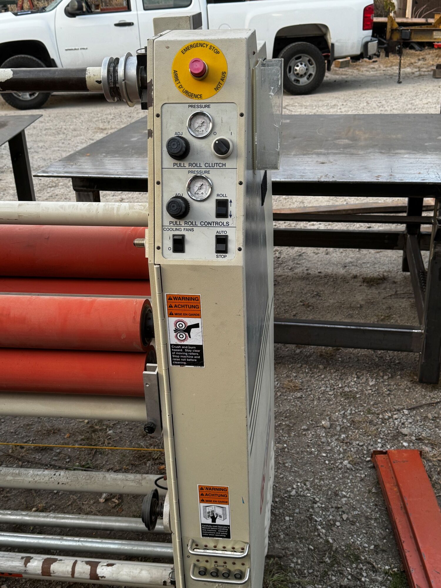 GBC Pro-Tech ORCA 1600 60″ Industrial Large Format Hot/ Cold Laminator (Used) Item # UE-112624A