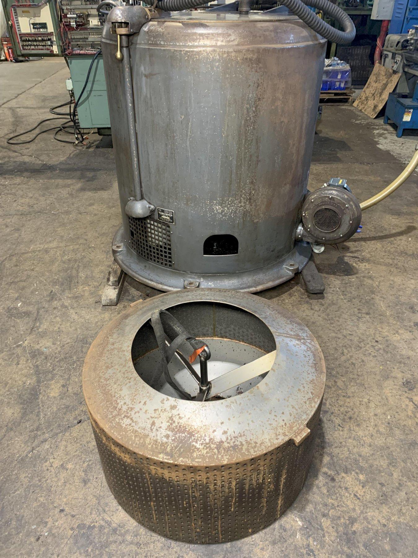 30″ Barrett Model 1100 WD Extractor Centrifuge Chip Spinner Wringer (Used) Item # UE-112624C