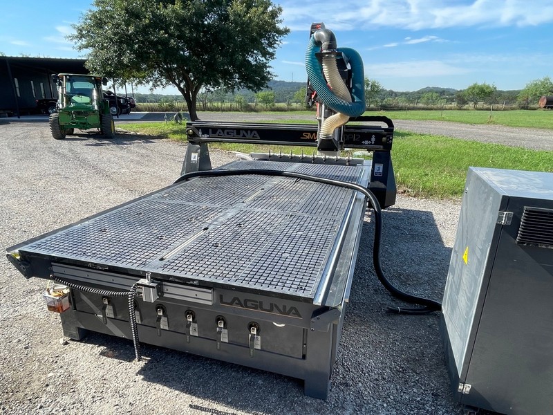 LAGUNA Smartshop 2 5′ x10′ Vacuum CNC Router (Used) Item # UE-120524E