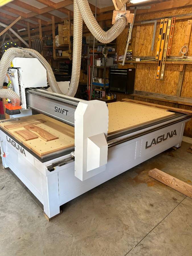 Laguna Tools Swift 4’ x 8’ CNC Router Table (Used) Item # UE-120524C