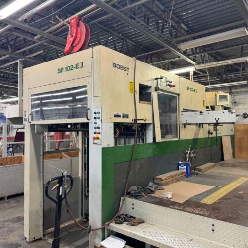 Bobst Autoplaten SP 102-E II Die Cutter (Used) Item # UE-121124C