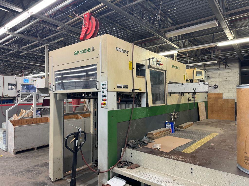 Bobst Autoplaten SP 102-E II Die Cutter (Used) Item # UE-121124C