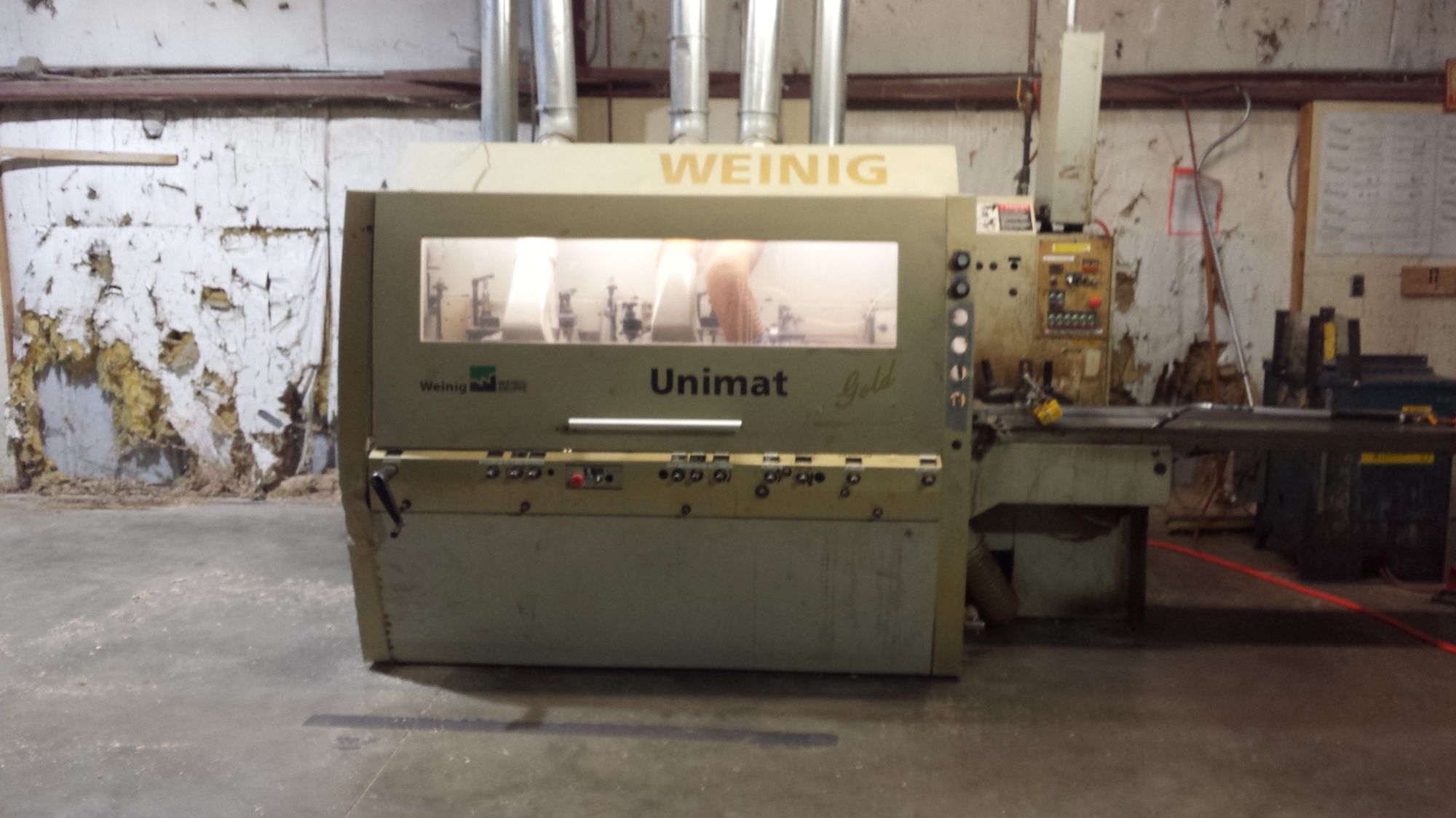 Weinig Unimat 668 Gold Moulder (Used) Item # UE-121724C