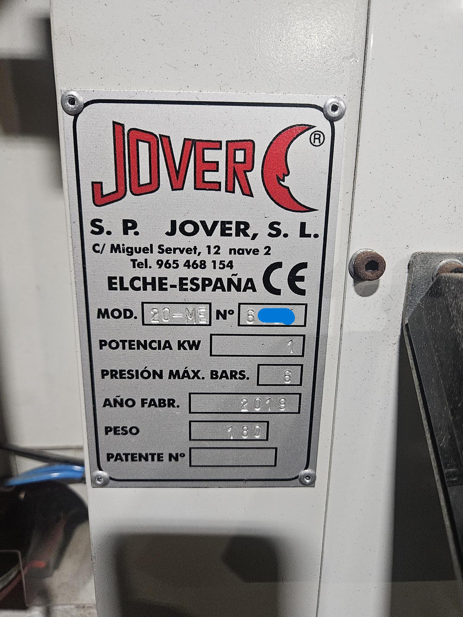 Jover ME-20 Rivets or Jean Buttons Placement Machine (Used) Item # UE-122024C