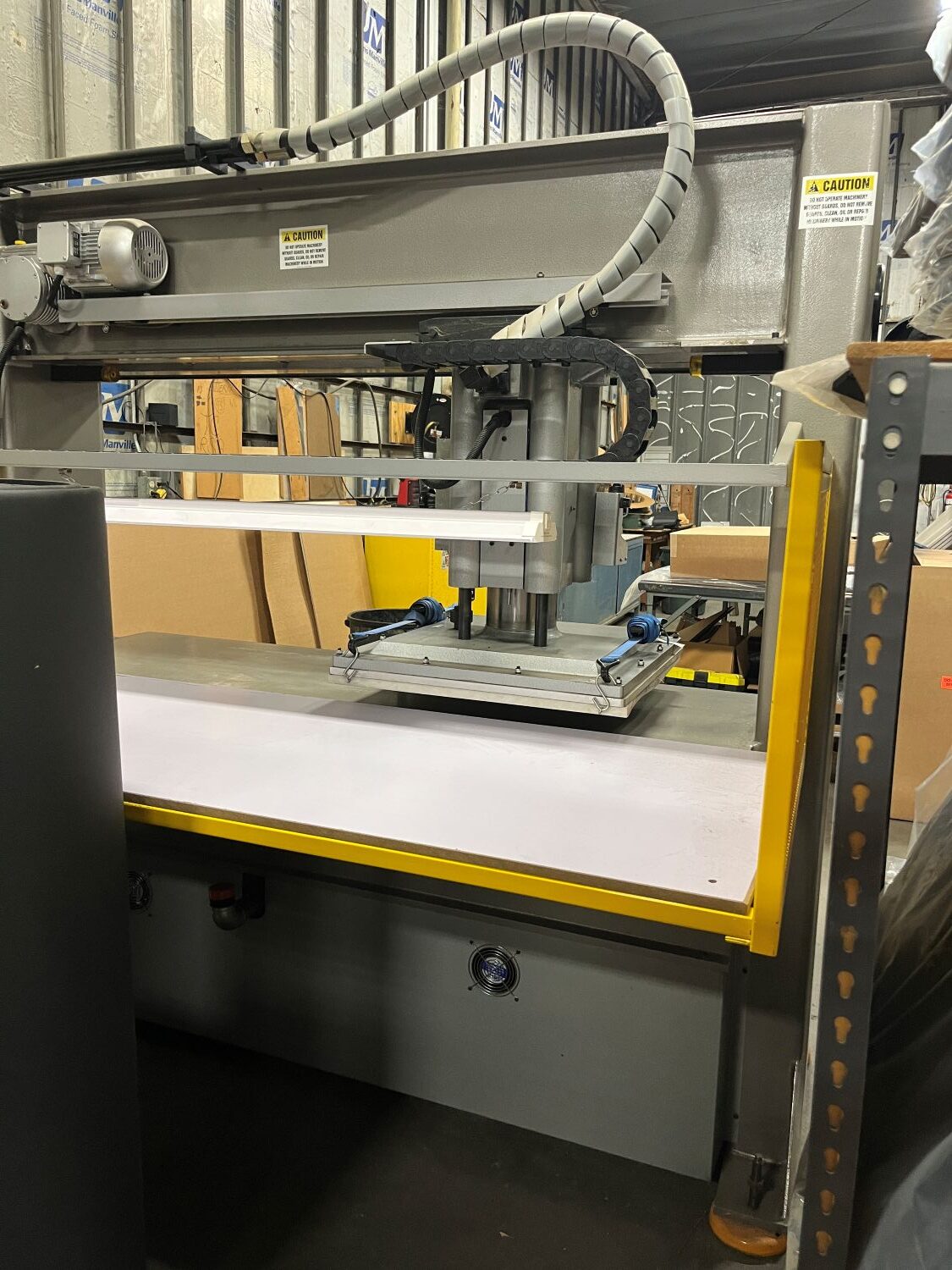 APMC Travelling Head 25 Ton Die Cutting Press (Used) Item # UE-123124C