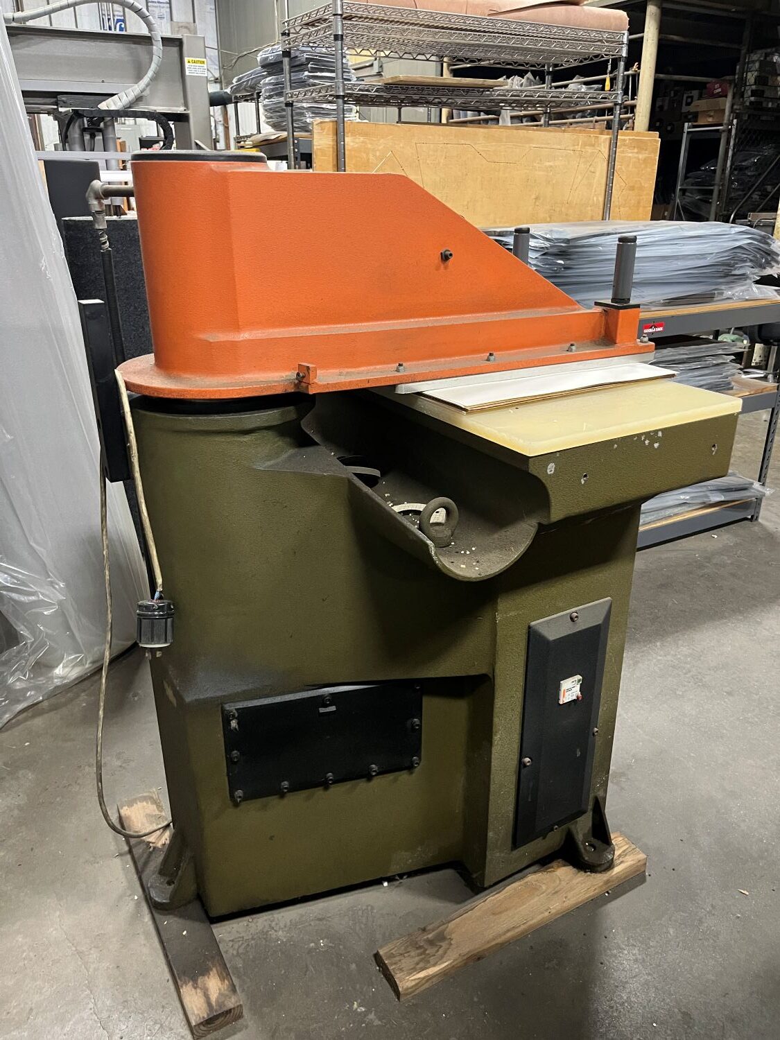 ATOM SE20 20T Clicker / Swing Arm Cutting Press (Used) Item # UE-123124D