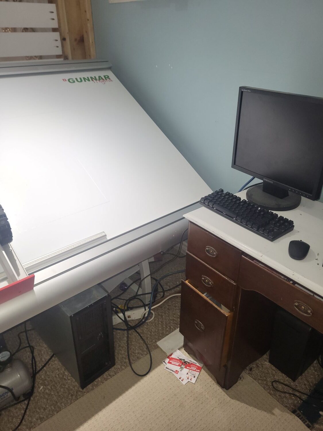 Gunnar F1 Hybrid XL CMC Computerized Mat Cutter (Used) Item # UE-010625A