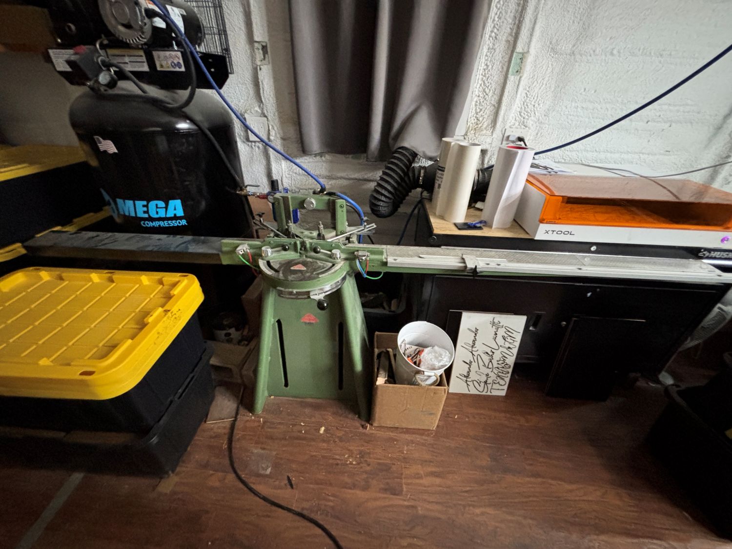 Morso H Semi Automatic / Air Assist – Pneumatic Chopper Mitering Machine (Used) Item # UE-011625A