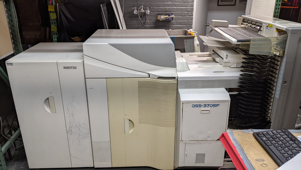 Noritsu QSS-3705F Dual Magazine Digital Printer / Processor (Used) Item # UE-013025A