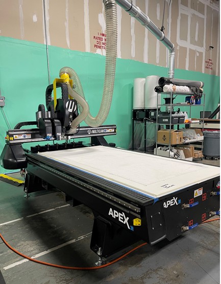 MULTICAM APEX 3R CNC Router (Used) Item # UE-020625B