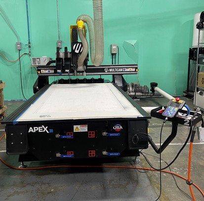 MULTICAM APEX 3R CNC Router (Used) Item # UE-020625B