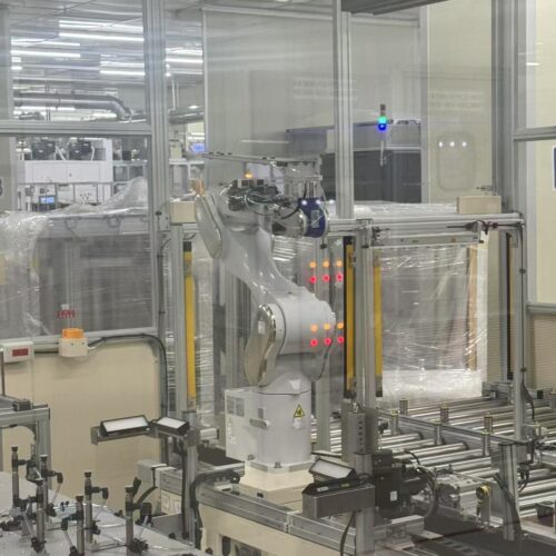 Epson 6 Axis Industrial Robots / Robotic Arms + Assembly Line (Used) Item # UE-021125D