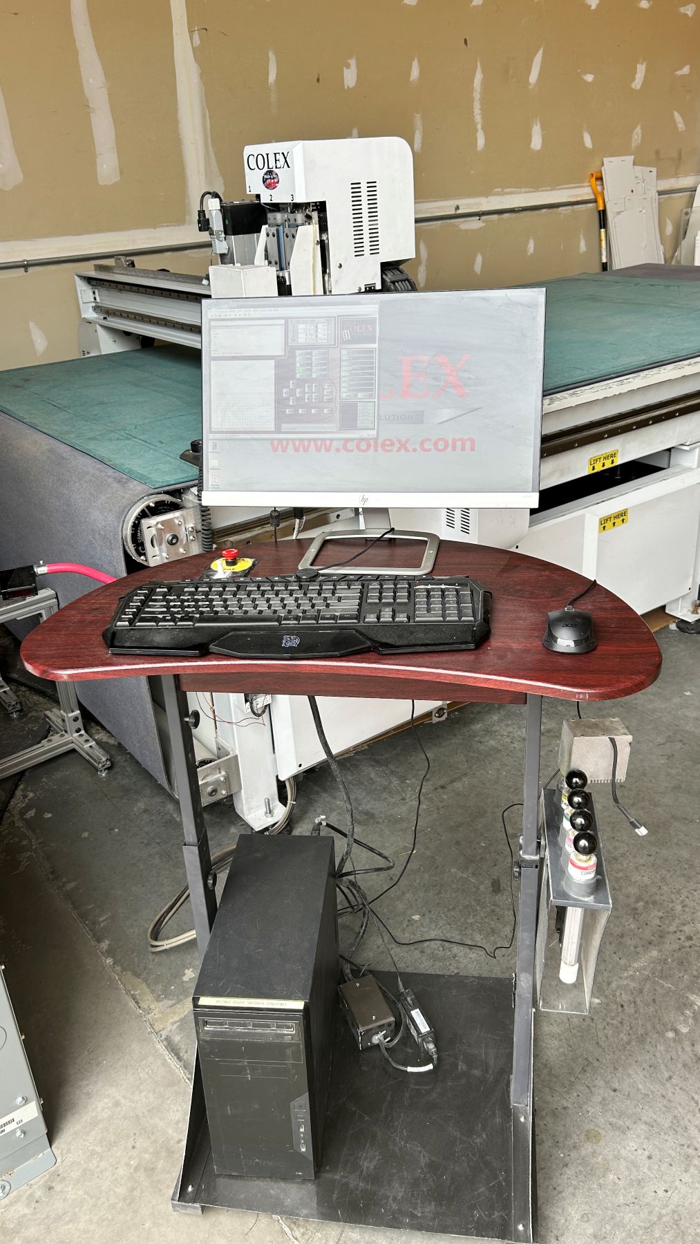 Colex SX-1631 Sharpcut Flatbed Cutter System (Used) Item # UE-020325E