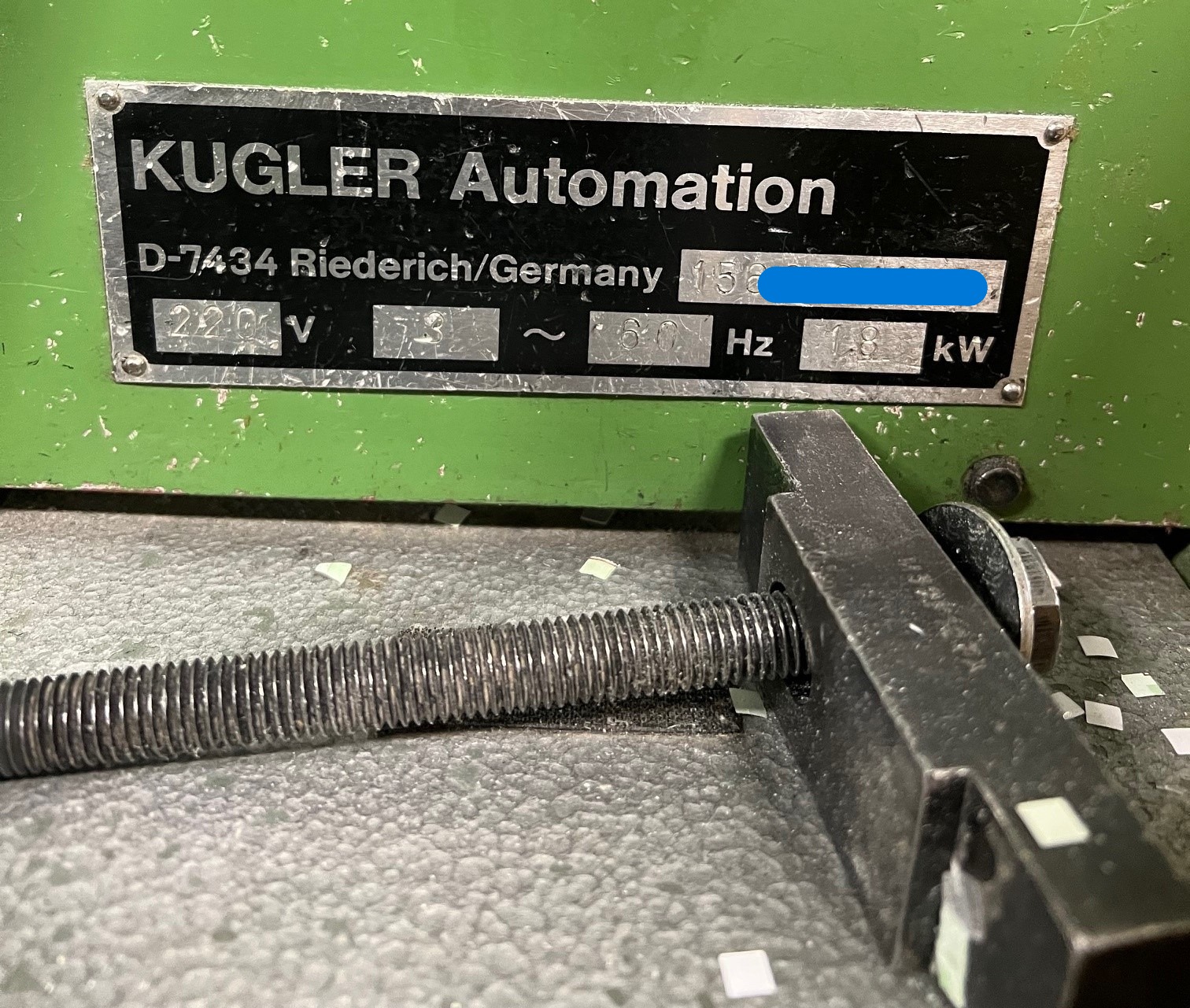 Kugler D-7434 Punch Wire Binding Machine (Used) Item # UE-021125C