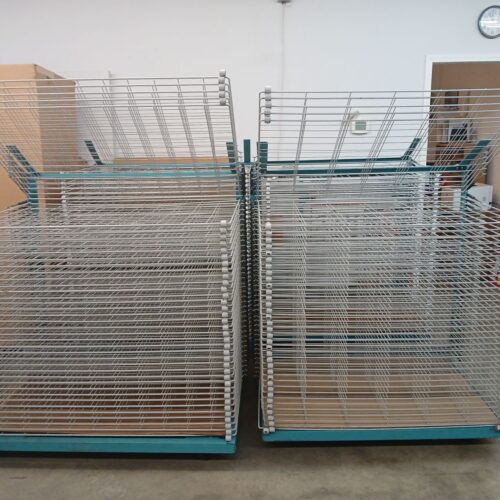 AWT Rack-It Drying / Storage Rack- 40 Shelves (Used) Item # UE-021625A