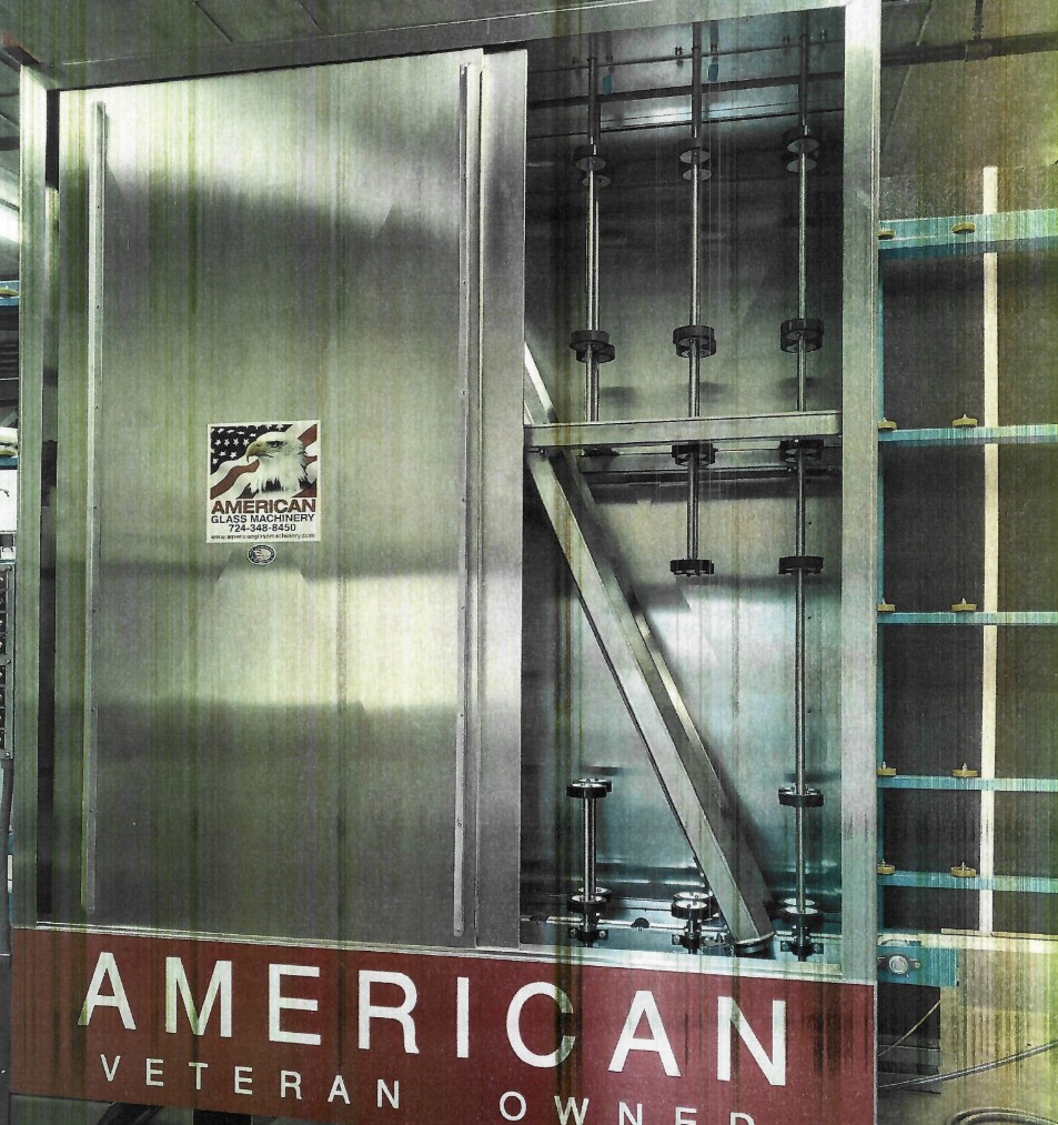 American Stainless Steel 84″ Vertical Glass Washer (Used) Item # UE-022425D