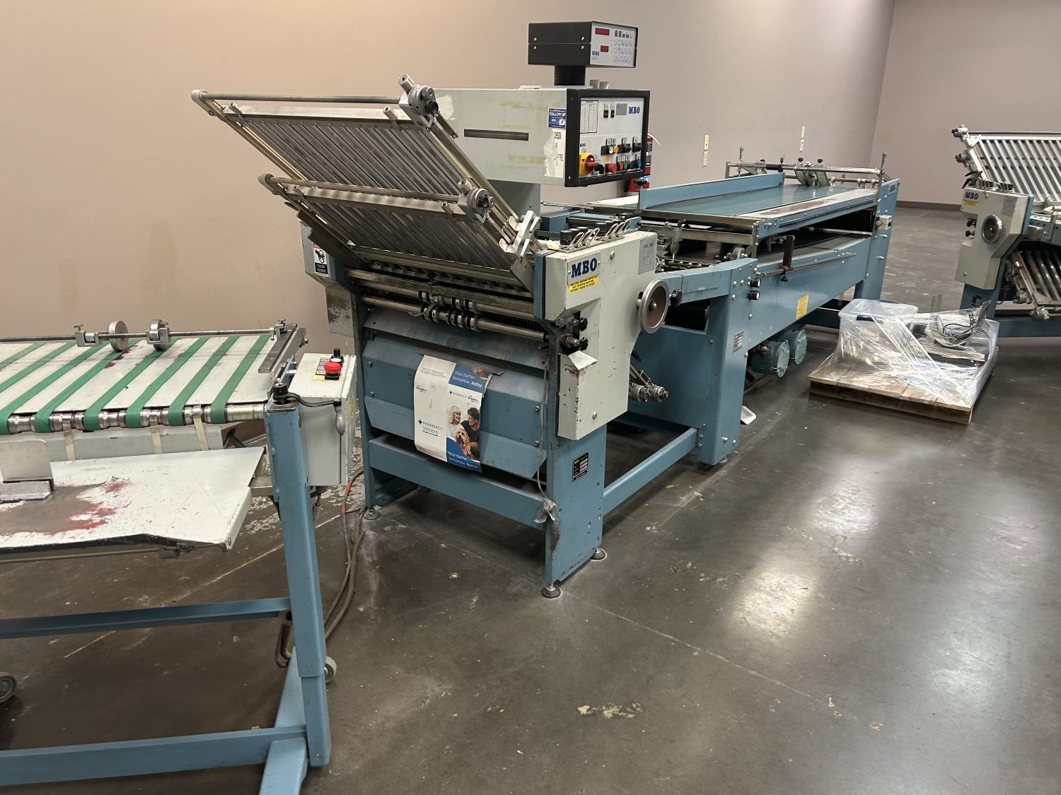 MBO B26-C Continuous Feeder Paper Folding Machine (Used) Item # UE-022425G