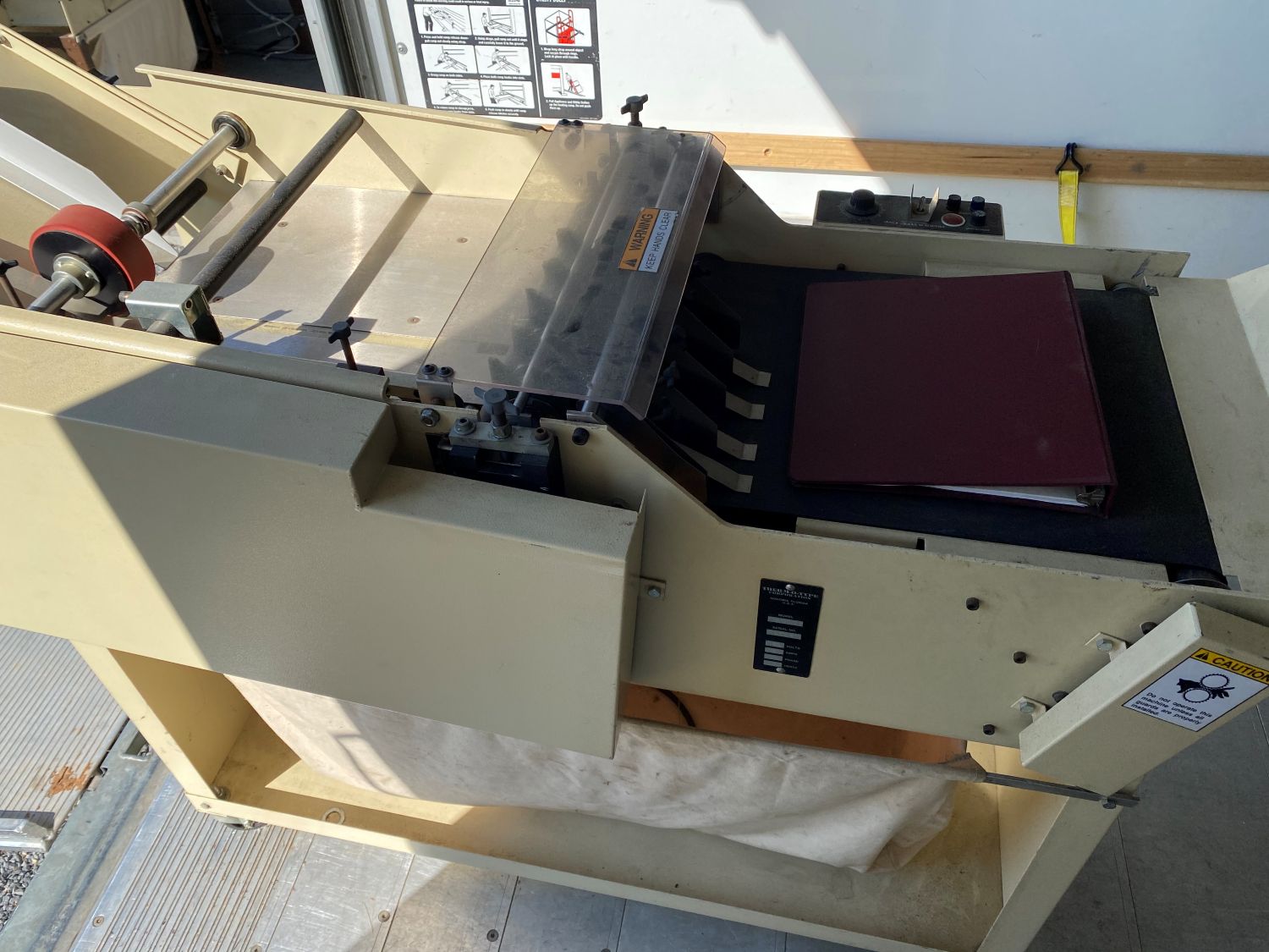 Thermo-O-Type Quad 12 Business Card Slitter (Used) Item # UE-022425H