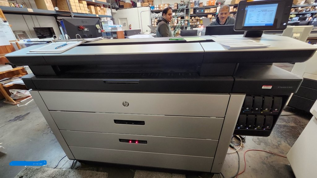 HP PageWide XL 8000 Printer (Used) Item # UE-030325B