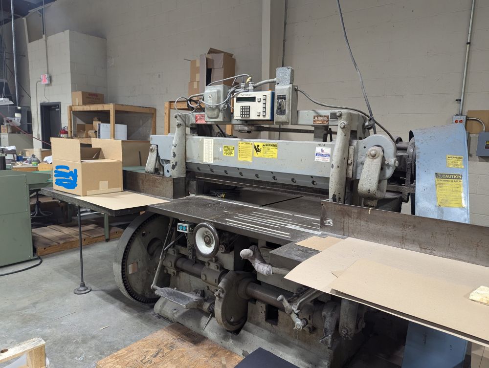 Harris Seybold Paper Cutter 48″ Paper Cutter (Used) Item # UE-031425A