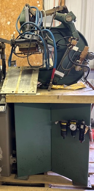 Kensol K 36 T 3 Ton Air-Operated Roll Leaf Stamping Press (Used) Item # UE-031725B