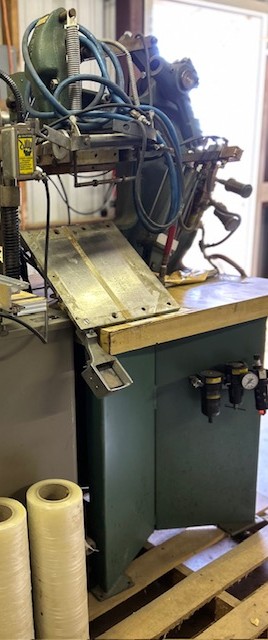 Kensol K 36 T 3 Ton Air-Operated Roll Leaf Stamping Press (Used) Item # UE-031725B