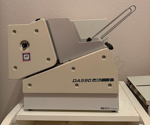 Rena DA590 Inkjet Addressing Machine & TB 353 Conveyor (Used) Item # UE-031725D