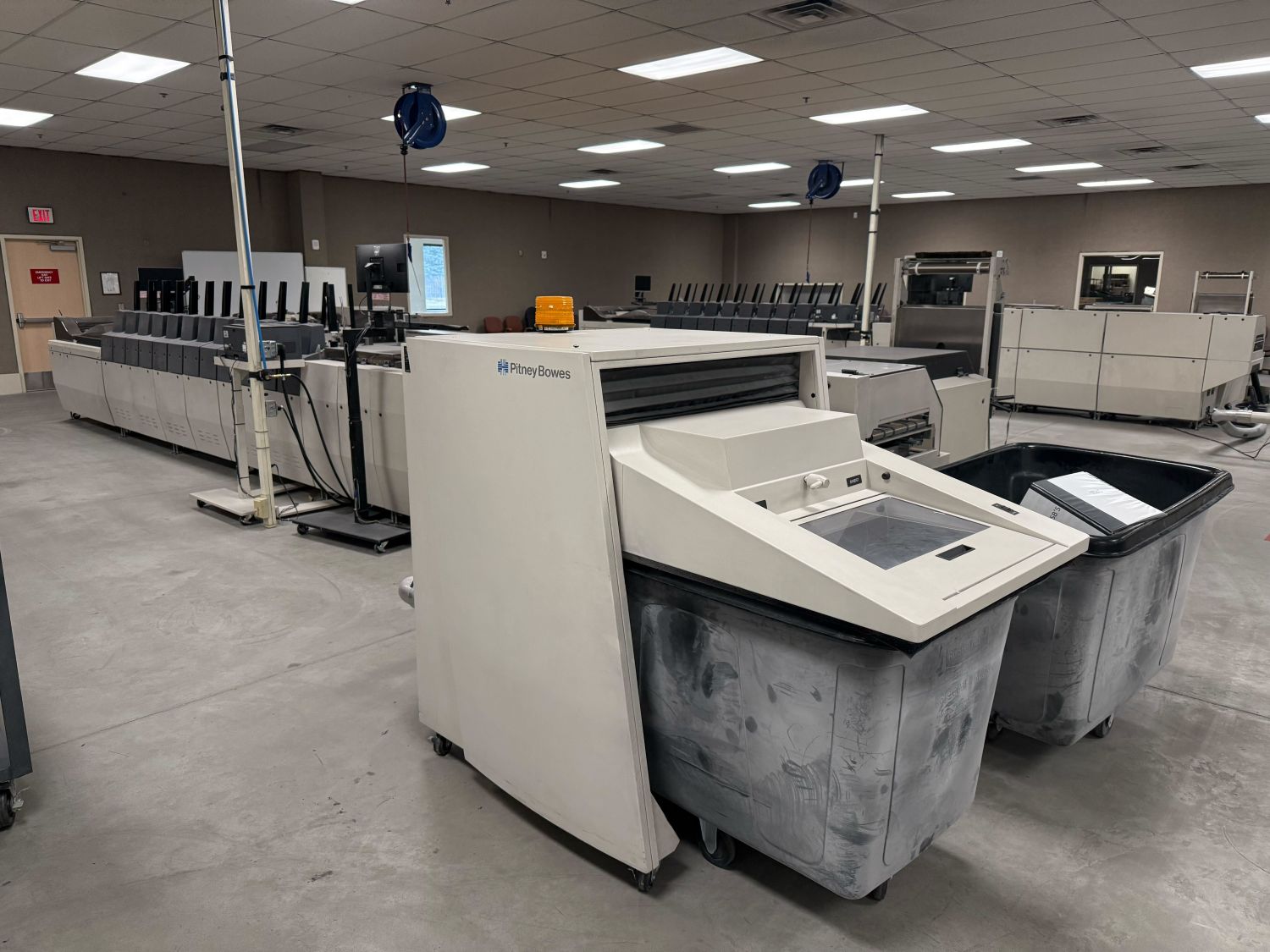 PB Bluecrest APS Flowmaster Mailing Systems – Inserter (Used) Item # UE-031925G