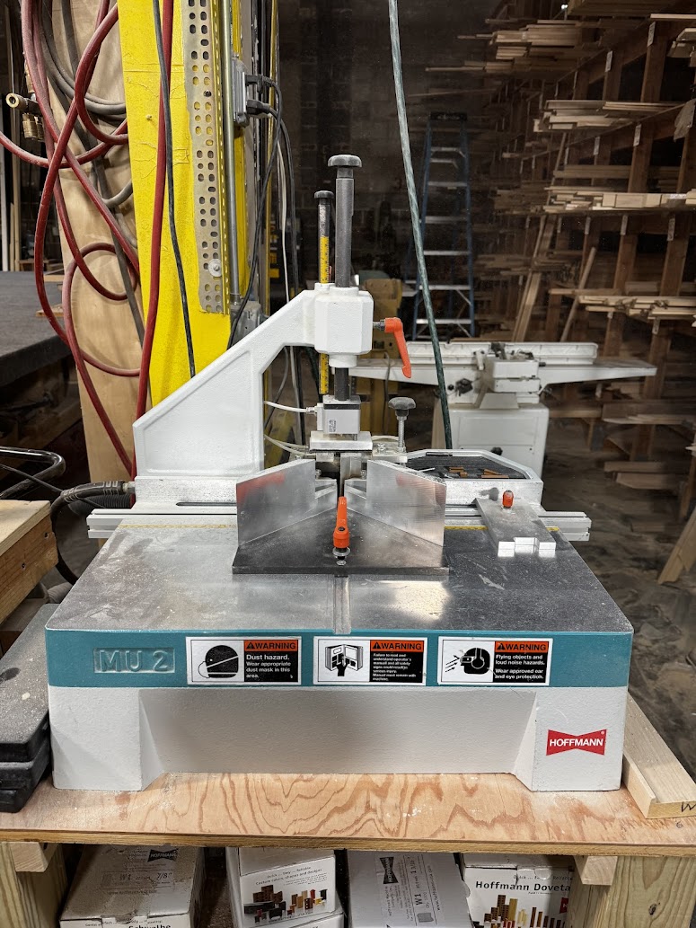 Hoffmann MU2-P Pneumatic Dovetail Routing Machine (Used) Item # UE-032825L