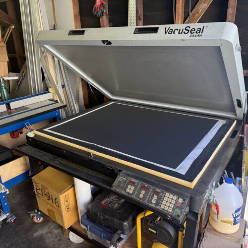 Vacuseal 3444H Vacuum Heat Press (Used) Item # UE-040125B